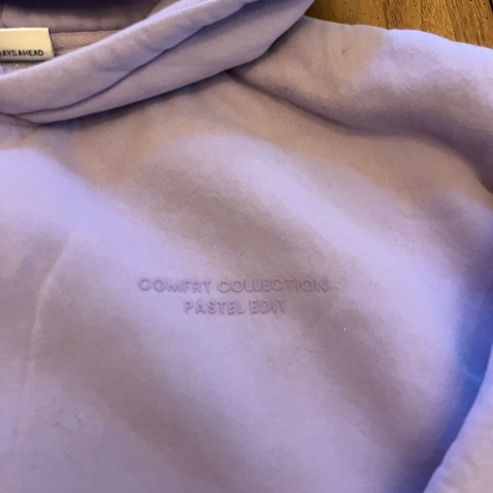 Comfort Fleece Sweatshirt & Jogger Set - pastel Lavender - Picture 6 of 7